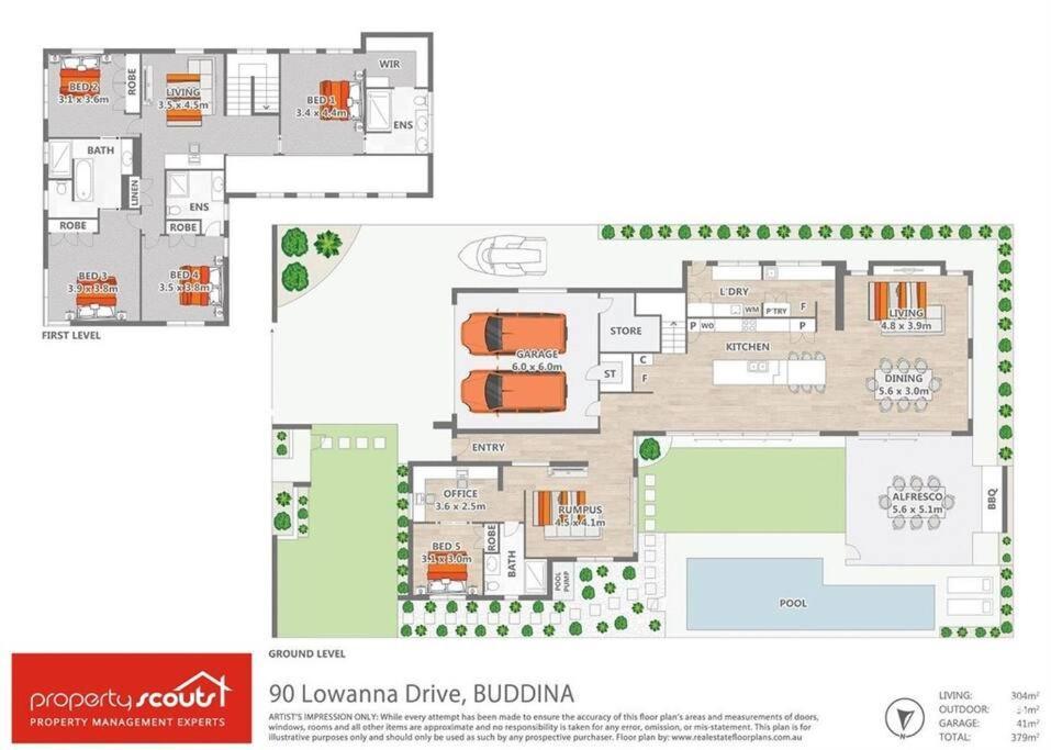Beachside Buddina Luxury Family House 5 Bedrooms Buitenkant foto